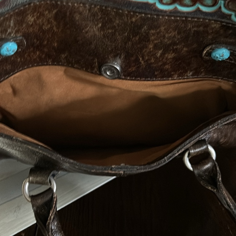 Patrica Nash tooled leather purse and matching wallet - Picture 7 of 12
